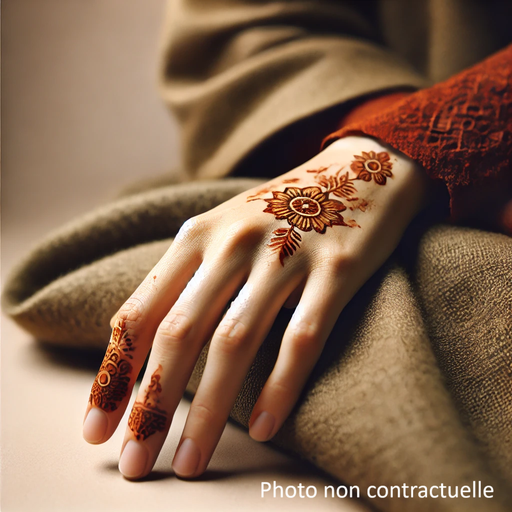 Séance de tatouage au henné S x2