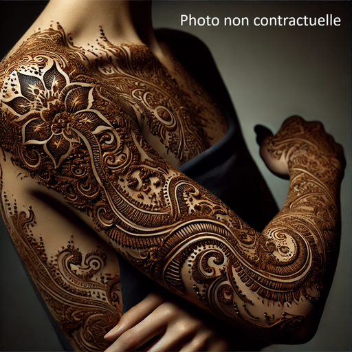Séance de tatouage au henné XL